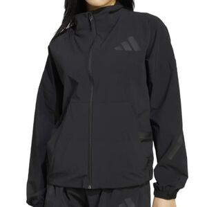NWT Adidas Multi Sport Women's Jacket Black UPF 50+ Size S
